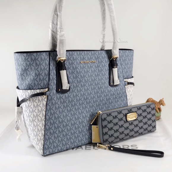 Michael Kors Handbags - NEW Michael Kors Voyager Tote & Wallet
